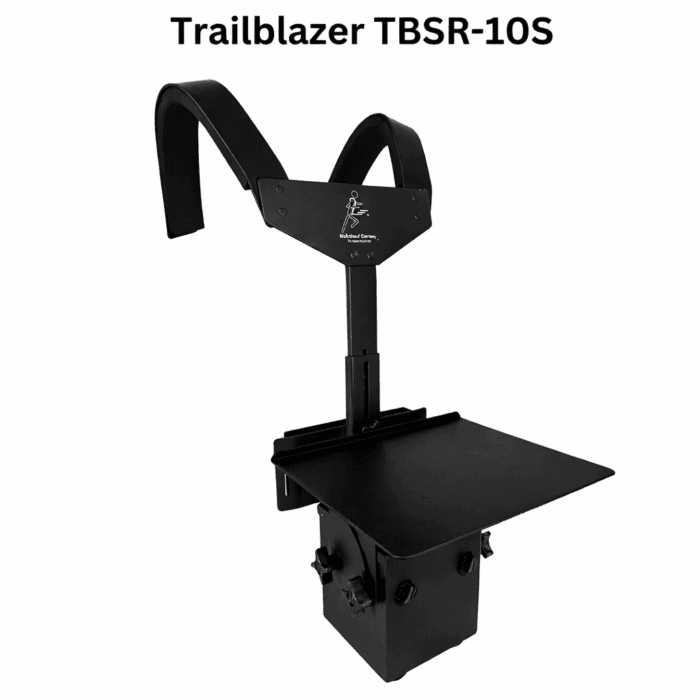 Trailblazer - “Stacked Rack” With 10” Keyboard Shelf (Standard Color is Black)